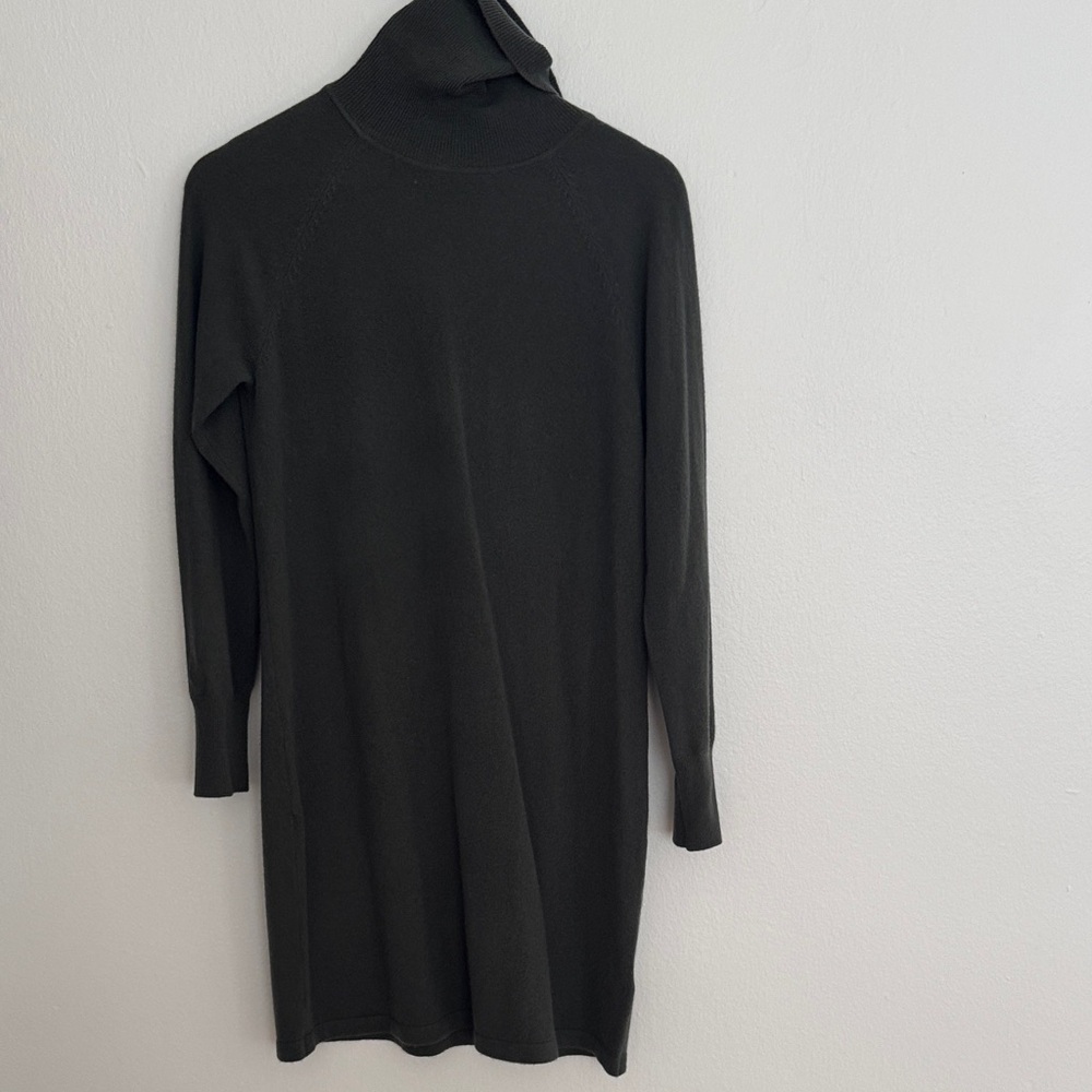 Elegant Turtleneck Sweater Dress